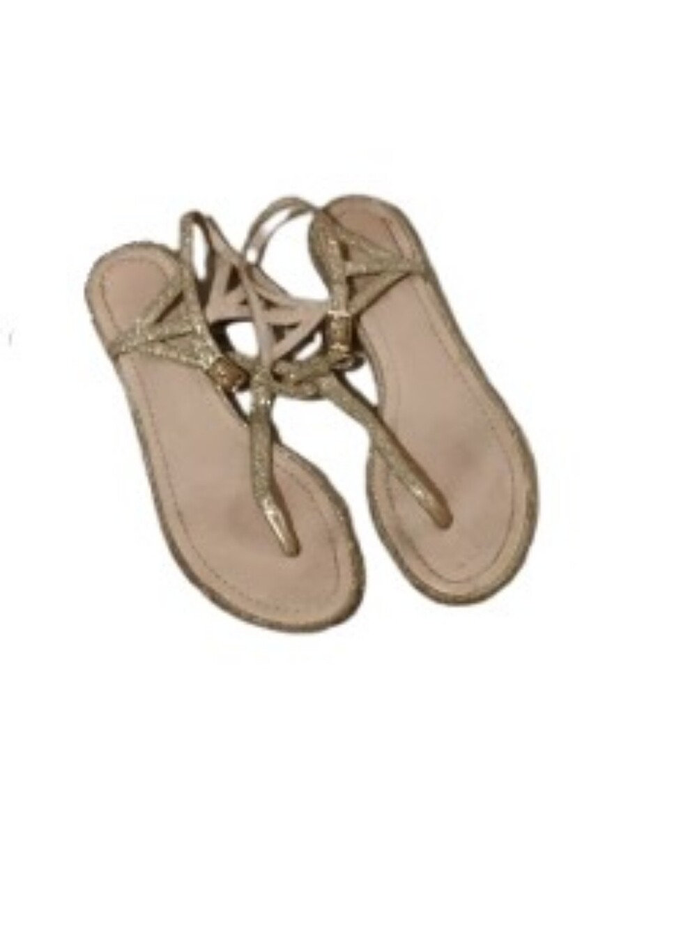 Kate Spade Women's Glitter Thong Sandals Sz 7.5